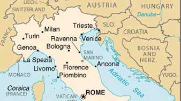 Италия временно отменяет беспаспортный режим въезда из стран Шенгенского соглашения