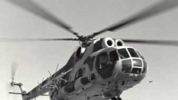 Российский вертолет совершил аварийную посадку в Крыму