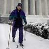 Стихийное бедствие в Вашингтоне: выпал первый снег