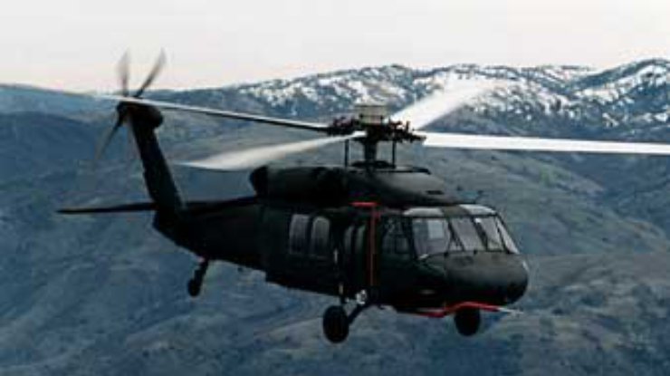 В Гондурасе разбился вертолет армии США "Блэкхок"