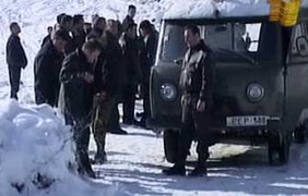 На Тбилиси обрушился снегопад
