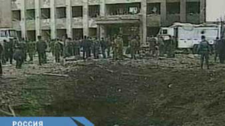 Взорвано здание правительства Чечни
