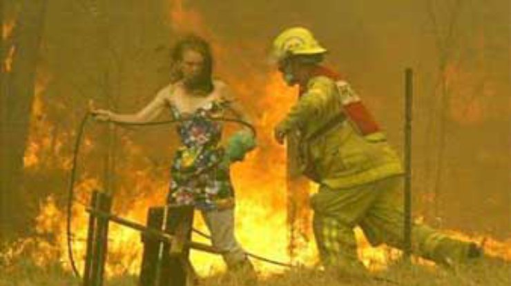 Столица Австралии окутана дымом от лесных пожаров