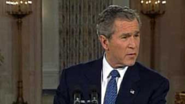 Буш заявил о готовности начать войну с Ираком без санкции ООН
