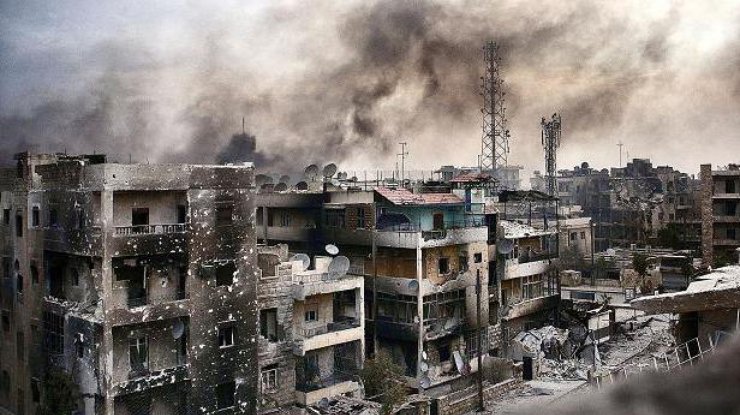 Группировка "Исламское государство" начала наступление на Алеппо. Фото: Safa.ps