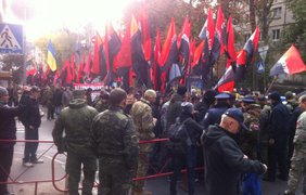 "Марш Героев" в центре Киева. Фото Twitter