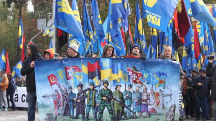 "Марш Героев" в центре Киева