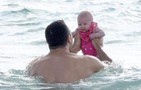 Самые милые снимки Владимира Кличко с дочерью Кайей. Фото DailyMail