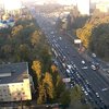 Киев стал в многокилометровых пробках (видео, карта)