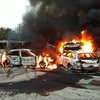 Во Франции цыгане жгут авто и грабят магазины (фото)