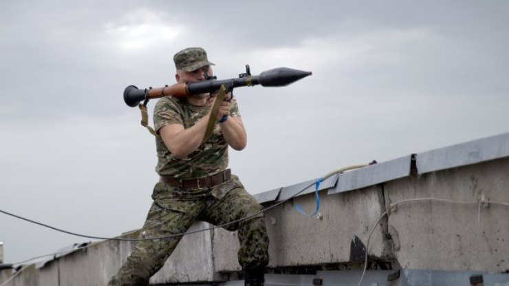 На Донбассе военных жестоко обстериливали из минометов