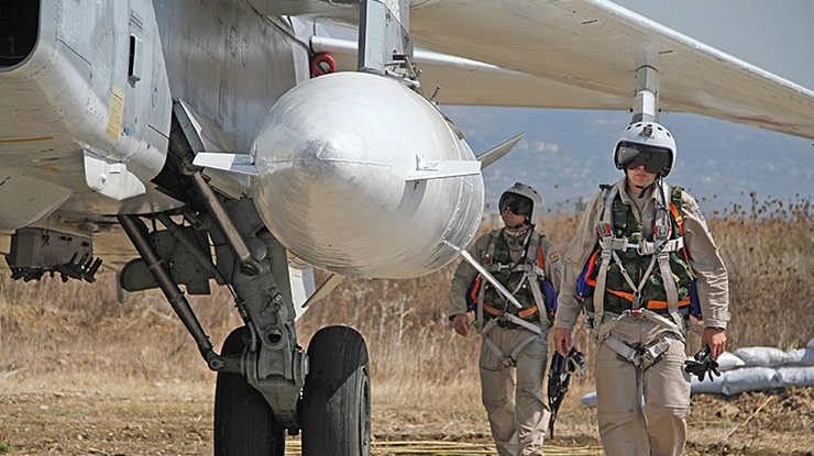 В Сирии летчики России ностальгируют по войне в Чечне