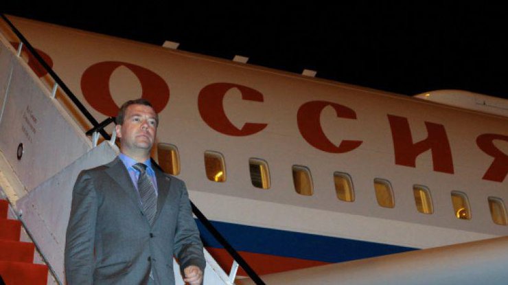 Медведев недоволен решение Украины. Фото из архива