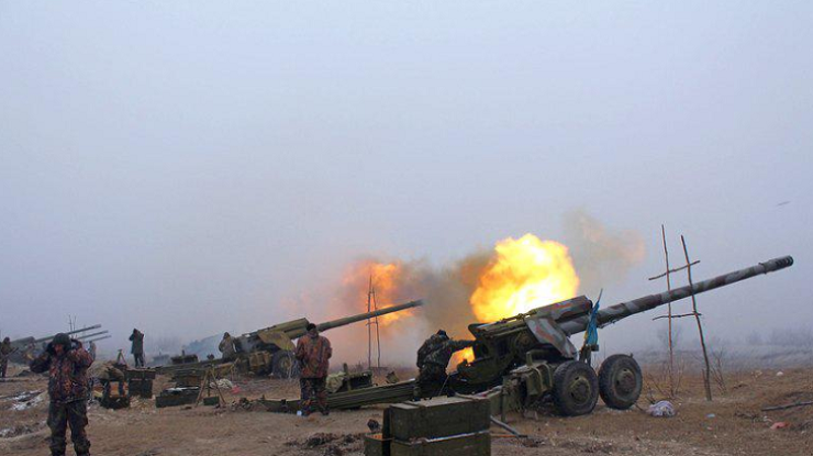 Под Донецком военных жестоко обстреливали из зениток
