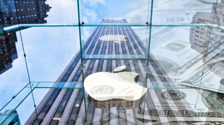 Чистая прибыль Apple увеличилась на 31%