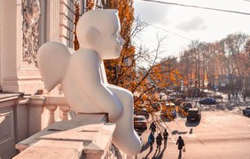 В Киеве поселился Ангел доброты. Фото museumshevchenko.org.ua