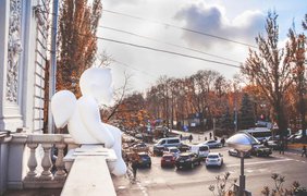 В Киеве поселился Ангел доброты. Фото museumshevchenko.org.ua