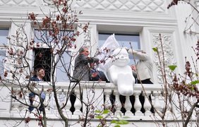 В Киеве поселился Ангел доброты. Фото museumshevchenko.org.ua