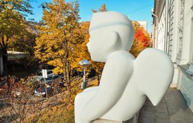 В Киеве поселился Ангел доброты. Фото museumshevchenko.org.ua