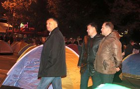 В столице Молдовы протестующие перекрыли улицы
