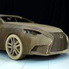 Lexus создала уникальный автомобиль из картона (фото, видео)