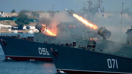 Ракети із військових кораблів Росії розірвались у Ірані