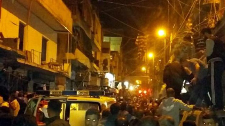 Взрыв в Ливане вызвал панику на улицах
