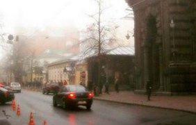 В Киеве из-за тумана жители вспоминают ужастики Кинга. Фото kapitandna