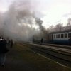 Пьяные пассажиры подожгли поезд Ивано-Франковск-Яремче