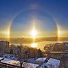 Над Челябинском взошли 3 солнца
