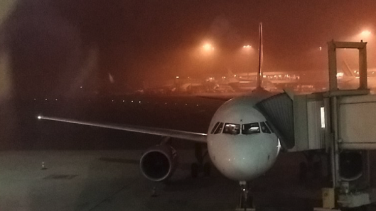 Самолет вернулся в Амстердам. Фото @MichalKoran