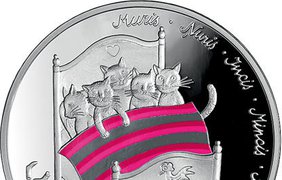 В Латвии выпустят монеты с котами