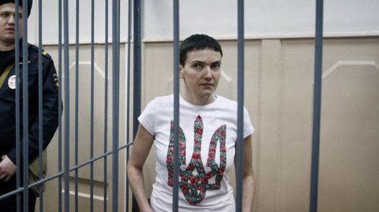 Савченко на заседании суда