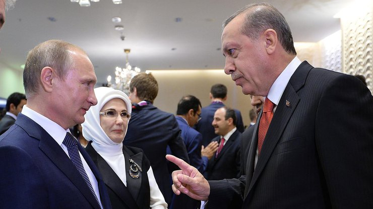 Эрдоган ответил на обвинения Путина