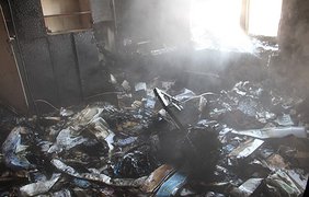 Пожар в больнице