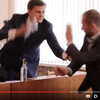 В Херсоне народные депутаты дерутся колбасой (видео)