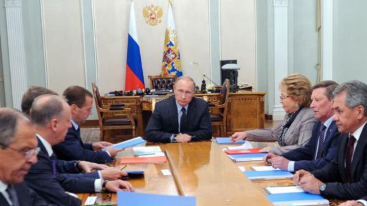 Путин на Совбезе обсуждал военные действия России в Сирии
