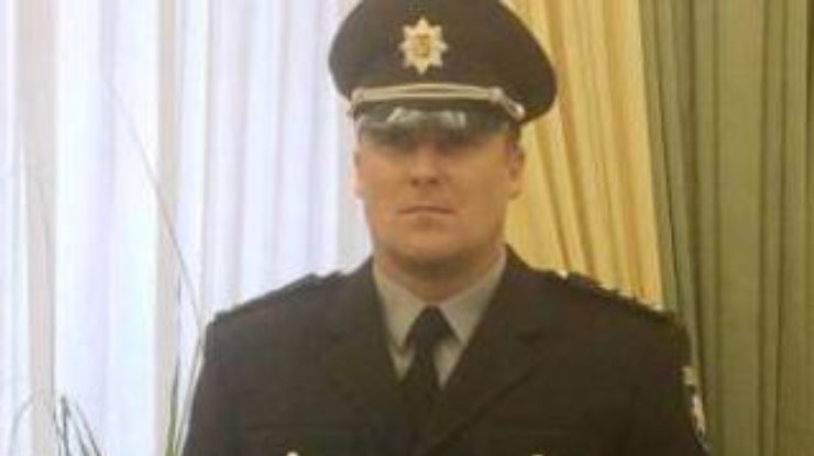 Глава Национальной полиции в Киевской области полковник Троян. Фото ГУ МВД в Киевской области