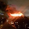 В Москве бушует пожар в Тушинском машиностроительном заводе (фото, видео)