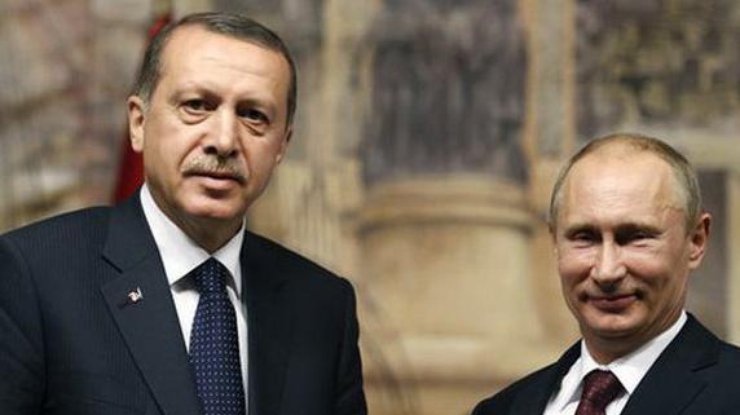 Президент Турции Тайип Эрдоган и президент России Владимир Путин
