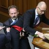 Оппозиция назвала инцидент с Яценюком и Барной позором