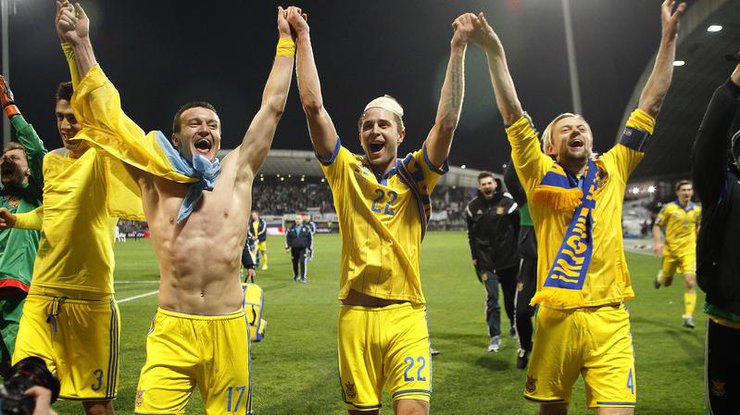 Украина узнала соперников по групповому этапу