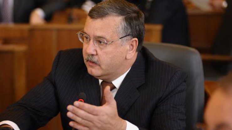 Бывший министр обороны Анатолий Гриценко