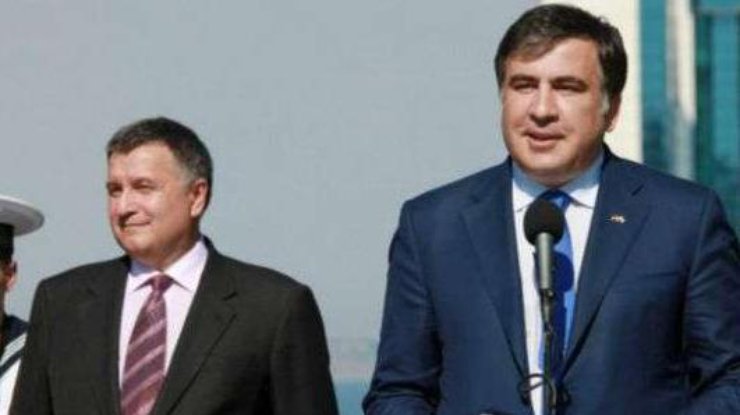 Аваков и Саакашвили
