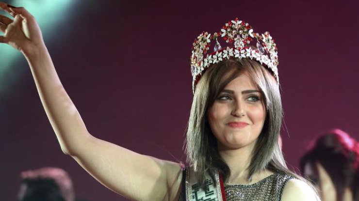 Победительница конкурса красоты в Ираке Шальма Абдельрахман