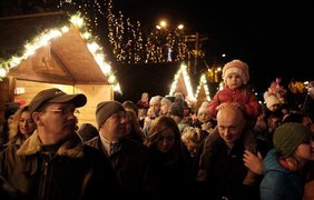 Ежегодно фонд Дмитрия и Лады Фирташ финансируют "Рождественский городок"