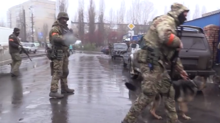 В сети появилось видео спецоперации в Авдеевке