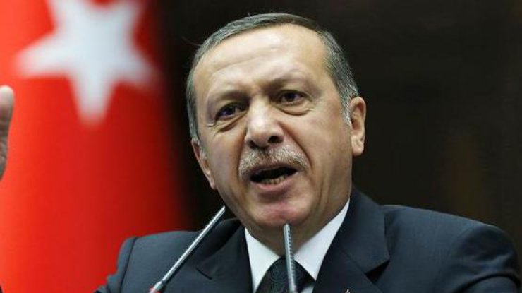 Президент Турции Тайип Эрдоган негодует