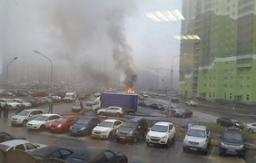 В Санкт-Петербурге расстреляли машину ОМОНовцев