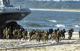 Морпехи России высадились под Пальмирой